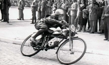 Ramón Martín, el primer Campeón de España de moto de 50 cc.
