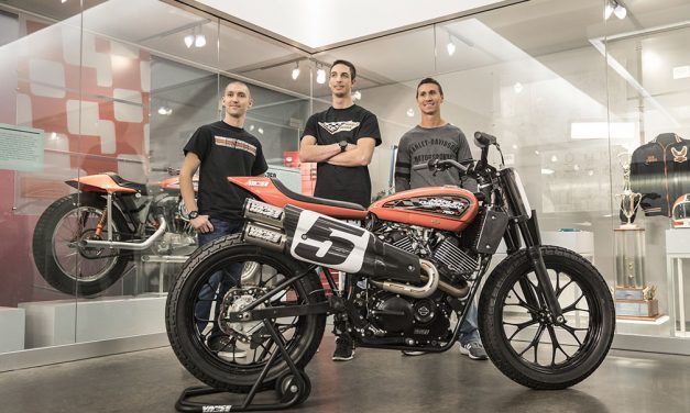 Harley-Davidson Factory presenta a su nuevo equipo de competición para las carreras Flat-Track