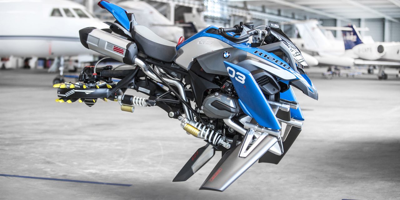 Hover Ride, la increíble moto voladora de BMW y LEGO
