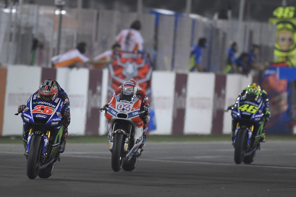 Centro de producción Visible Tendero MotoGP: Viñales comienza en el GP de Qatar por todo lo alto | Club del  Motorista KMCero
