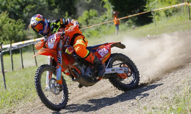 Josep García y Steve Holcombe, protagonistas del Enduro de Italia