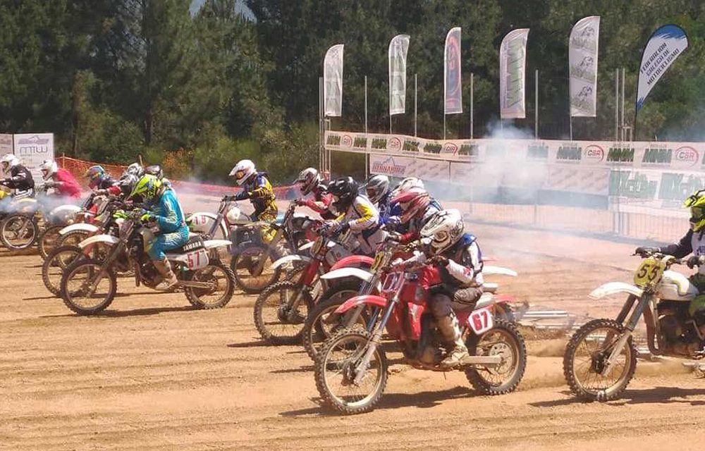 Pontevedra acogió segunda cita del Nacional de Motocross Clásico