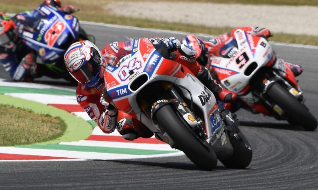 GP de Italia de MotoGP: Dovizioso, Pasini y Migno, fiesta en casa
