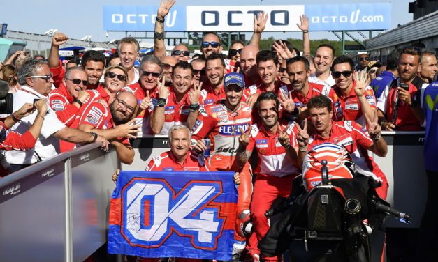 Andrea Dovizioso: «Mi estrategia en el GP de Gran Bretaña fue excelente»