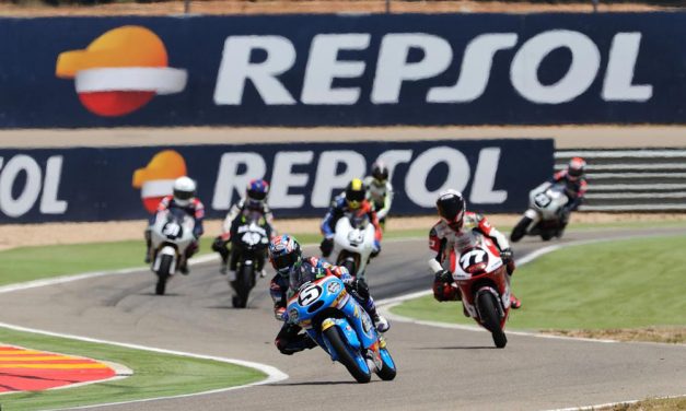 Jornada entrenamientos de Moto2 y Moto 3 en MotorLand Aragón