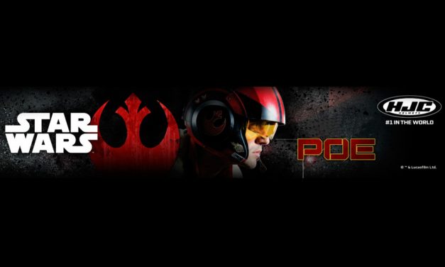 FG-70S Poe Dameron de HJC, el casco de la Resistencia