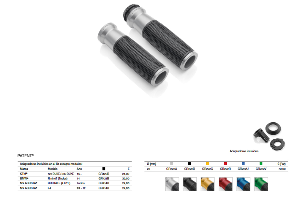 Puños Urlo Catálogo Rizoma 2018