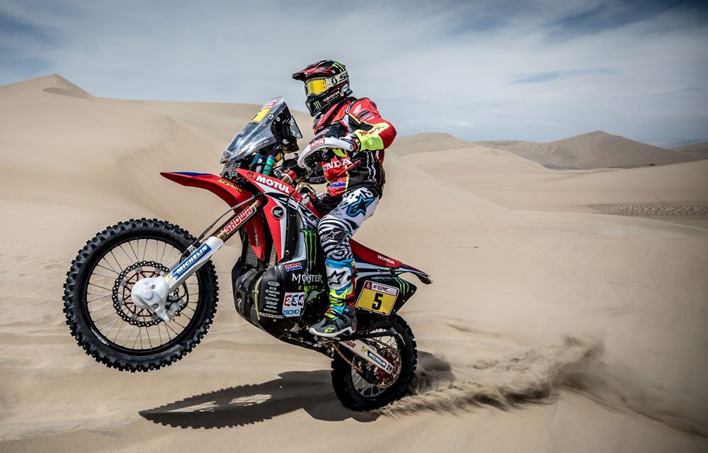 Rally Dakar 2018, segunda etapa. Barreda, líder