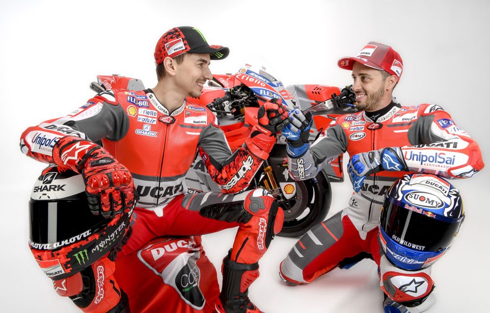 Ducati presenta su equipo MotoGP 2018
