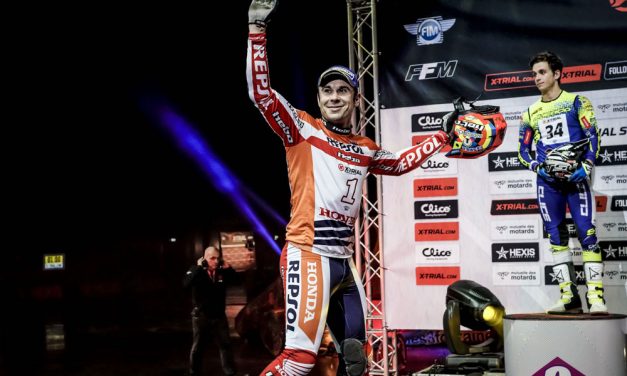 Nueva victoria de Toni Bou en el Trial Indoor de Estrasburgo