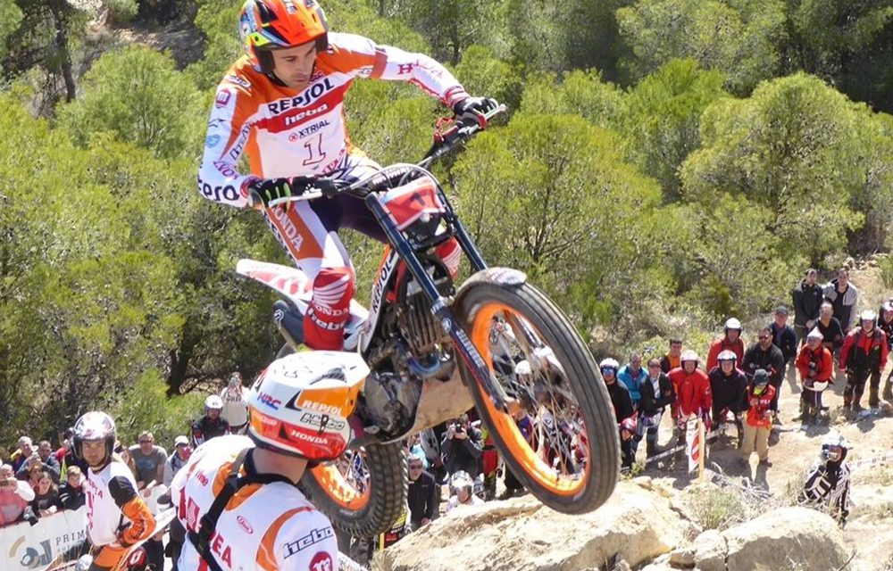 Toni Bou triunfa en la cita inaugural del Campeonato de España de Trial 2018