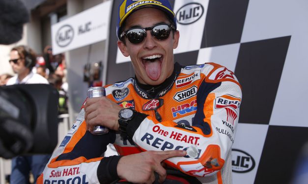 Marc Márquez, salvó varias caídas en el GP de Francia