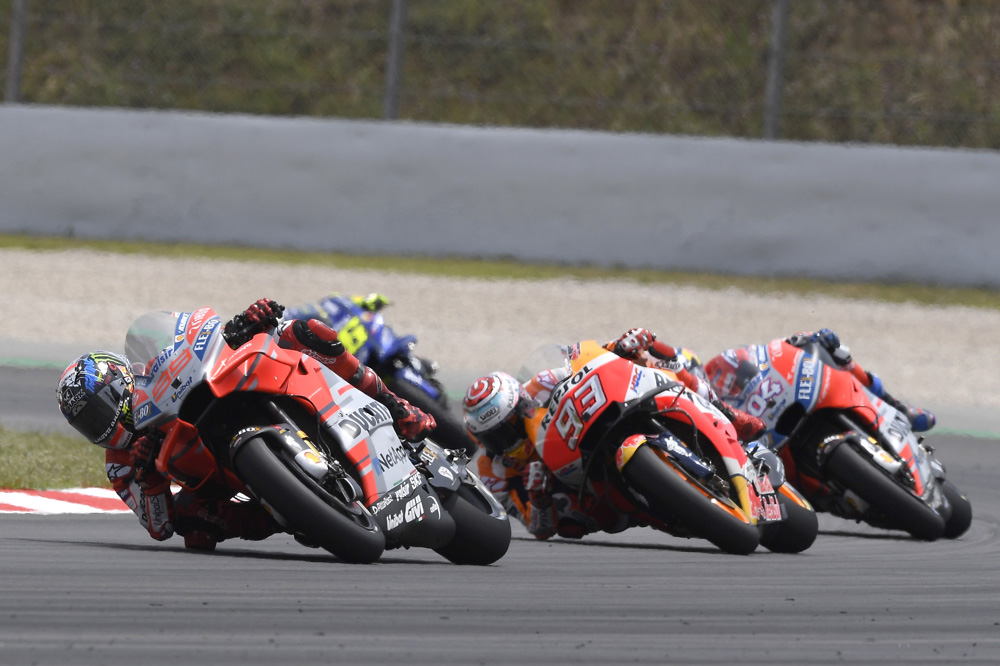 Lorezo, Marquez y Dovizioso GP de Cataluña