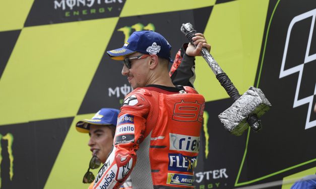 El «martillo» de Jorge Lorenzo en el GP de Cataluña