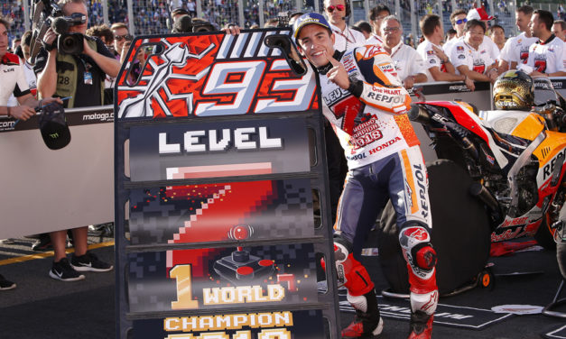 Marc Márquez suma su séptima corona de Campeón del Mundo