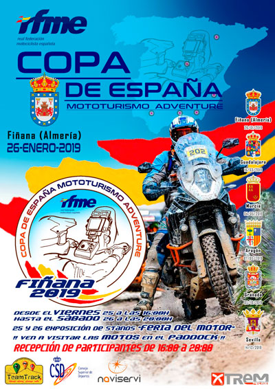Copa de España de Mototurismo en Fiñana Almeria