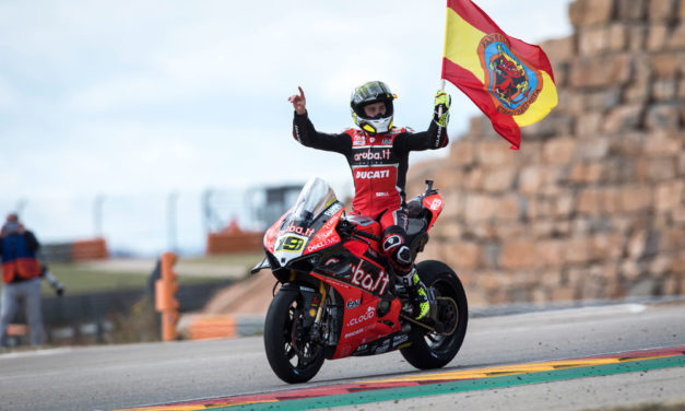 SBK: Alvaro Bautista deslumbra en Motorland Aragon