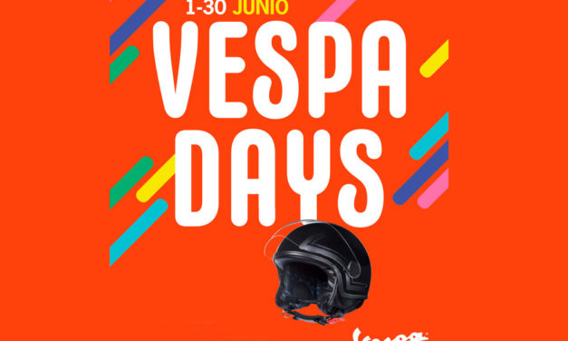 LLévate un casco Vespa Mirror en los Vespa Days