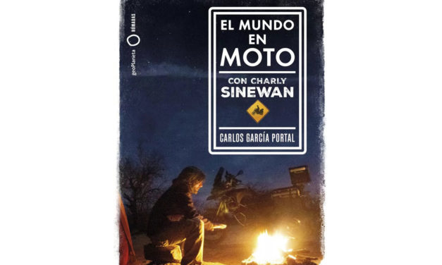 Charly Sinewan publica su libro de aventuras y consejos en moto