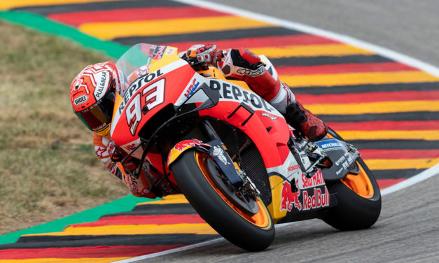 Marc Márquez no tiene rivales ni en MotoGP ni en el GP de Alemania