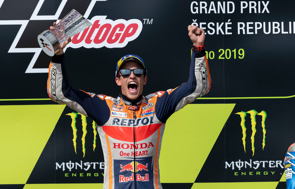 Triplete de victorias españolas en el GP de República Checa