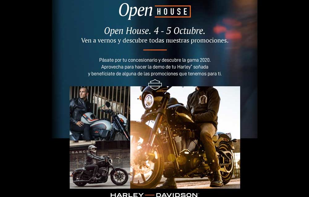 Ven al Open House Harley-Davidson este fin de semana