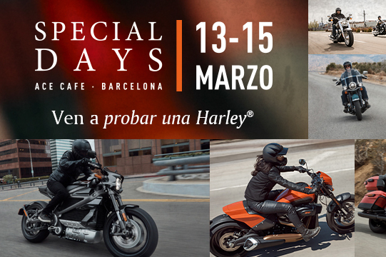 Harley Davidson celebra sus Special Days en el Ace Cafe Barcelona