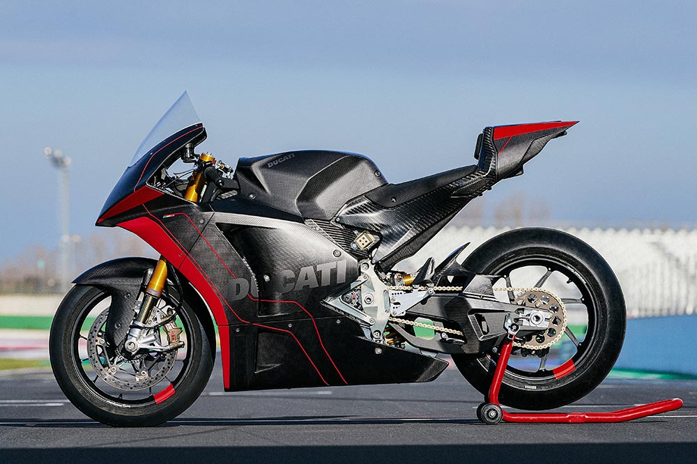 El 2023 Ducati competirá con la evolución de esta moto en MotoE