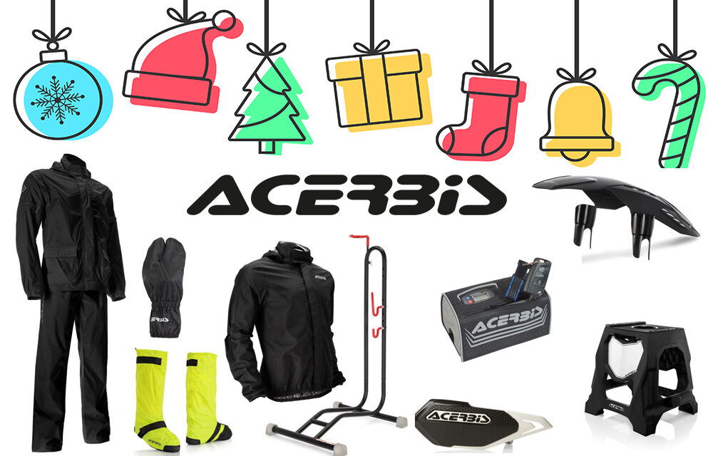 Acerbis nos da ideas para regalar a los aficionados a las dos ruedas en Navidad
