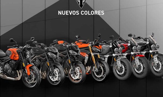 Triumph estrena colores en sus motos 2023
