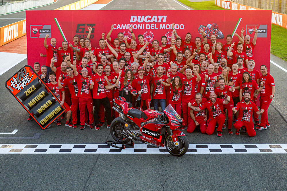 Ducati ha vuelto a lograr el sueño del título en la categoría máxima con un piloto italiano