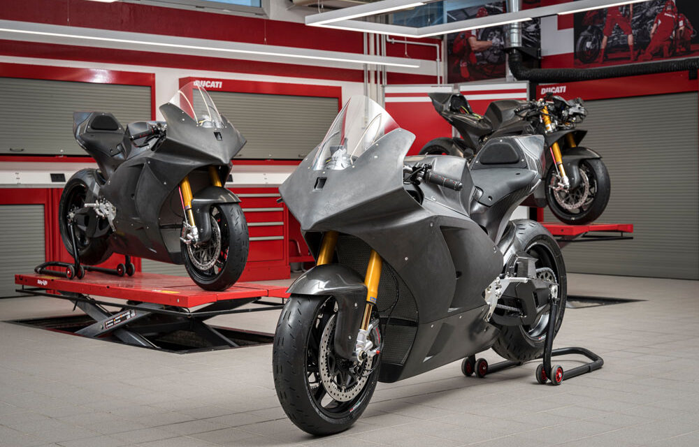 Ducati comienza la producción de su MotoGP Eléctrica