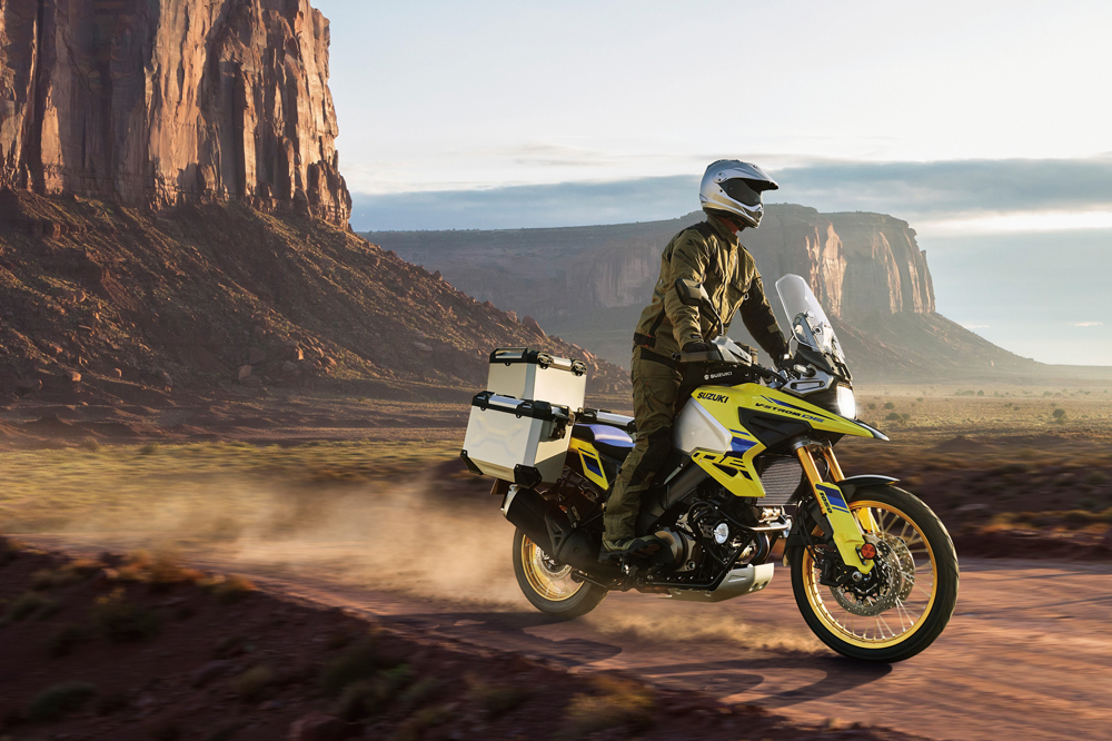 La apuesta de Suzuki es una trail perfecta para viajar a un precio muy competitivo