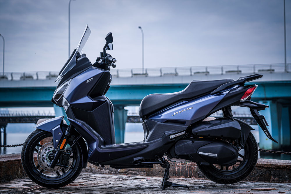SYM ha actualizado las estética de su scooter GT