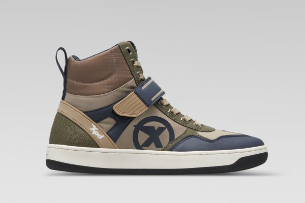 Botas Gama Street XPD de Spidi marrón, azul y verde