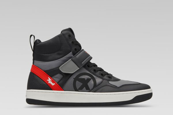 Botas Gama Street XPD de Spidi negras, grises y rojas