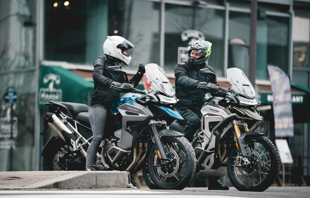 La Triumph Tiger 1200 estrena control de altura electrónico