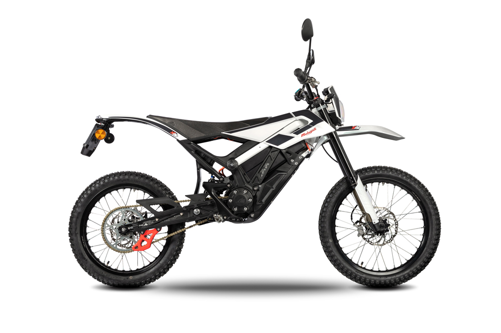 La ligereza es la principal virtud de esta moto eléctrica.