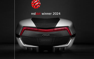 El baúl Maxia 5 de GIVI, premio Red Dot Award al mejor diseño de producto