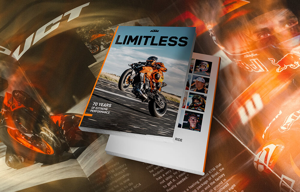 Limitless, 70 años de KTM en una revista única